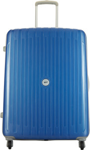 VIP NEOLITE STROLLY 78 360 VIP MAB Check in Suitcase 4 Wheels 31 inch Blue Price in India Flipkart