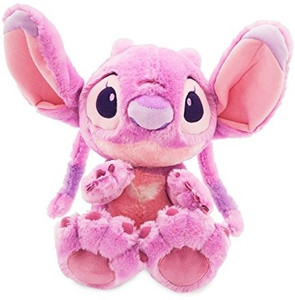 DISNEY Parks Stitch Angel Big Feet 10 inch Plush Doll 17.1 cm
