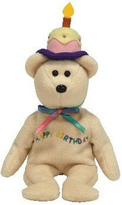 Happy birthday beanie deals baby