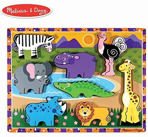 Melissa and outlet doug chunky puzzle