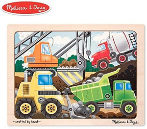 Melissa and 2024 doug construction trucks