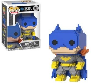 Funko 8Bit Pop DC Classic Batgirl Blue Collectible Figure 8Bit