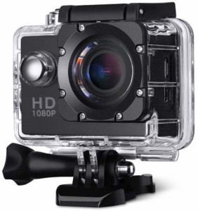 little monkey action shot 1080p action full hd waterproof underwater camera sports and action camera(multicolor, 14 mp)