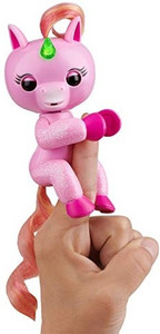Wowwee fingerlings light up glitter unicorn top