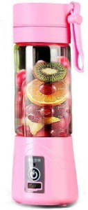 footloose NA Portable USB Rechargeable Electric Fruit Juicer Vegetable Juice Maker Blender 1 Juicer(Multicolor, 1 Jar)