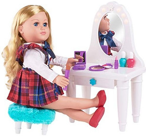 My Life As myLife Brand Products 13 Piece Vanity Table Play Set
