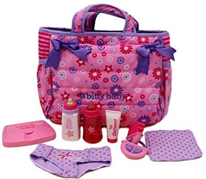 American Girl Bitty Baby Mommys Diaper Bag Essentials for Bitty