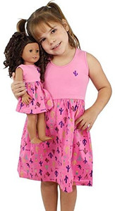 Matching doll and girl clothes sale walmart