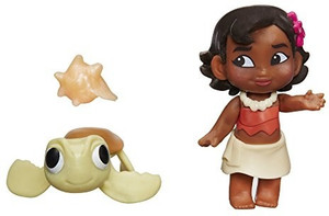 DISNEY PRINCESS Moana Small Figure Little Moana Doll Moana Small
