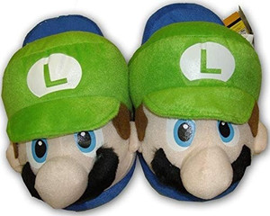 Boys super sales mario slippers