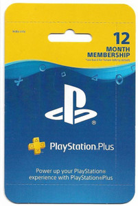 Sony PlayStation Plus 12 Month Membership PSN account Code
