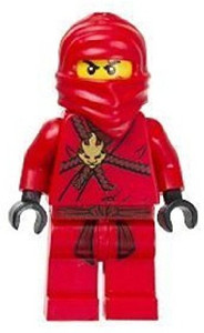 LEGO Kai Red Ninja Ninjago Minifigure Kai Red Ninja Ninjago