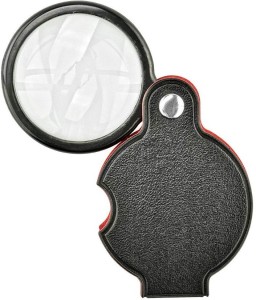 4x-8x Double Lens Pocket Magnifier