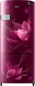 Samsung 192 L Direct Cool Single Door 4 Star (2019) Refrigerator(Saffron Red, RR20R1Y2YR8/HL)