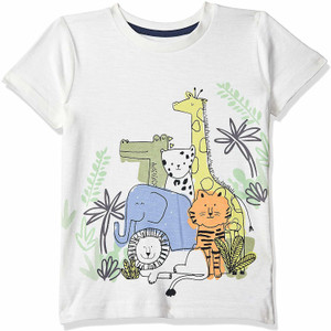 Animal print shop boys shirt