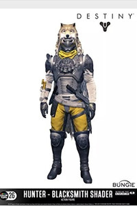 Destiny online hunter statue