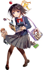 Athah Anime Original Girl Boy Classroom School School Uniform 13
