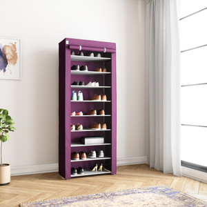Flipkart Perfect Homes Studio 1 Door 9 Shelf Metal Collapsible
