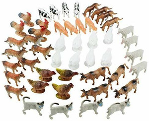 Small plastic clearance farm animal toys