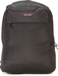 U.S. POLO ASSN. Padded Laptop Backpack 17 L Laptop Backpack Black