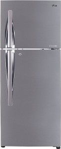 LG 260 L Frost Free Double Door 3 Star Convertible Refrigerator(Shiny Steel, GL-T292RPZY)