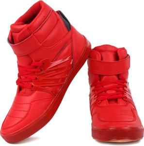 red colour ke shoes