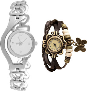 NEUTRON Analog Watch For Women Buy NEUTRON Analog Watch For Women New Luxury Silver And Brown Color Combo Watch G70 G61 For Girls And Women Online at Best Prices in