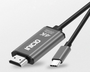 USB C to HDMI Cable [4K@60Hz], MEISO Type-C to HDMI Adapter [Thunderbo