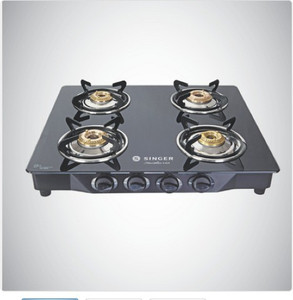 Singer 4 deals burner gas stove