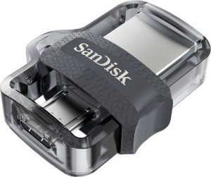 SanDisk ULTRA DUAL 64 GB OTG Drive(Black, Silver, Type A to Micro USB)