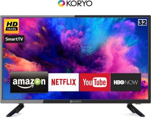 Koryo 80cm (32 inch) HD Ready LED Smart Android TV(KLE32DLCHN9S)