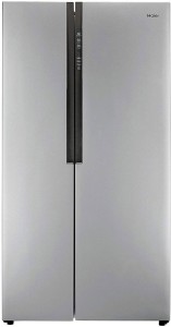 Haier 618 L Frost Free Side by Side 3 Star (2019) Refrigerator(Silver, HRF-619SS)