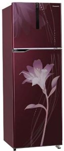 Panasonic 336 L Frost Free Double Door 3 Star (2019) Refrigerator(Lily Floral Wine, NR BG 341 PLW3 3S)