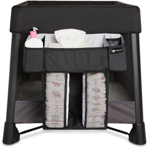 4moms breeze playard convenient diaper and wipes storage caddy