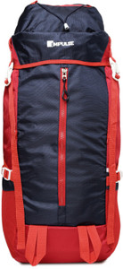 impulse unisex blue 65 litres rucksack