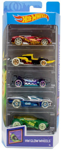 Hw glow wheels 5 pack clearance