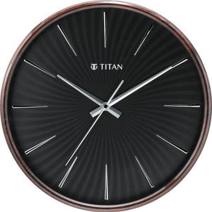 Titan Analog 32.5 cm X 32.5 cm Wall Clock Price in India Buy Titan Analog 32.5 cm X 32.5 cm Wall Clock online at Flipkart