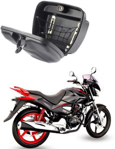 Biking Hub Luggage Box Black Plastic Motorbike Saddlebag Price in India Buy Biking Hub Luggage Box Black Plastic Motorbike Saddlebag online at Flipkart
