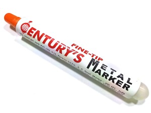 Century's Fine Tip Metal Marker