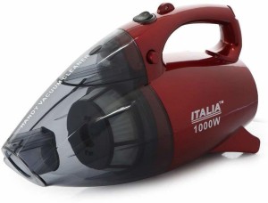 ITALIA 1000 Watts Handheld Vacuum Cleaner (Red and Black) Hand-held Vacuum Cleaner(Red)