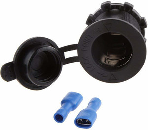 Futurekart Socket Waterproof 12V Car Cigarette Lighter Socket USB