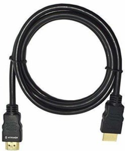 worldclass Hdmi Cable 5 m HDMI Cable(Compatible with Computer, T V, All Smart Devices, Black, One Cable)