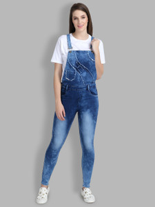 Perfect Outlet Women Blue Dungaree Buy Perfect Outlet Women Blue Dungaree Online at Best Prices in India Flipkart