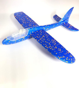 Mubco Kids Toys Hand Throw Flying Stunt Plane EPP Foam Aeroplane Model Light Weight Toys Outdoor Sports Flying Toy Large Throwing Foam Plane Dual Flight Mode