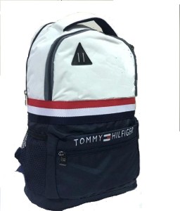 TOMMY HILFIGER white Colleage & laptop bags 22 ltrs Tourist (men women) 22 L Laptop Backpack White - Price in India | Flipkart.com