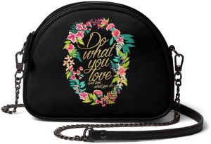 DailyObjects Multicolor Sling Bag AND-LOV-WHA-YOU-DO-MKS