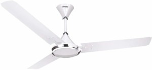 FINOLEX Flynetic High Speed |Sleek & Simple Ceiling Fan|1200 MM|- White 1200 mm 3 Blade Ceiling Fan(White, Pack of 2)