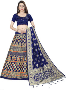 SHREE CREATION Self Design Semi Stitched Lehenga Choli Buy SHREE