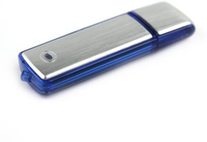 RFV1 ™ Pen Drive Shape SPY Voice Recorder USB 4GB Memory INBUILD Flash Rechargeable Light Does NOT Flashes While Recording,Blue. 4 GB Pen Drive(Blue)