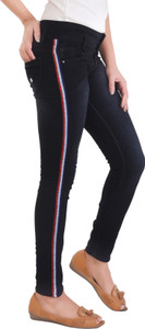 Black jeans 2025 side stripe